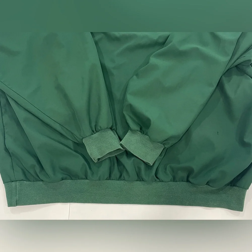 VTG Slazenger Augusta National Masters Green Pullover Windbreaker Pockets Y2K XL - Picture 12 of 16